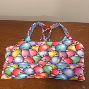 Constantly Varied Gear Merry and Bright longline bra